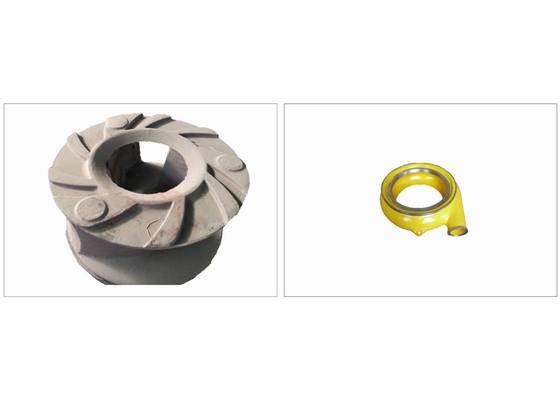 Intelaiatura 6/4 D-G Anti Abrasive della fodera della voluta della pompa dei residui della singola fase