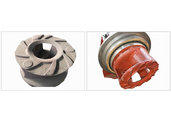 Intelaiatura 6/4 D-G Anti Abrasive della fodera della voluta della pompa dei residui della singola fase