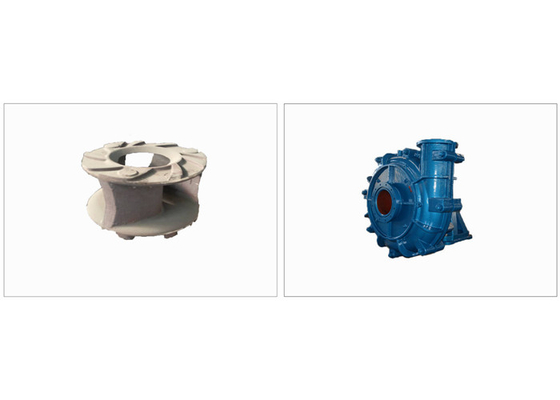Installazione facile 10/8 della fodera HRC 56-63 della ventola di F-G River Sand Pump