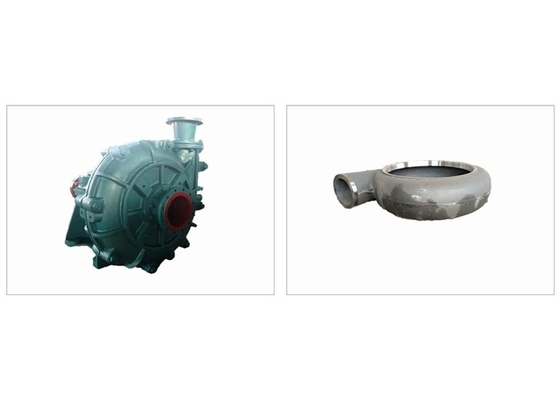Voluta centrifuga della pompa di singola fase della miniera del ferro che riveste anti abrasione 6/4D-