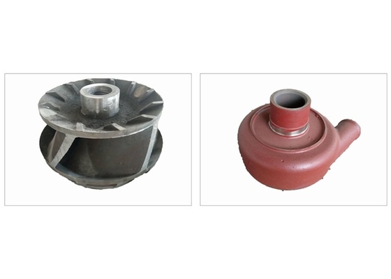 Lunga vita abrasiva dell'alta ventola semiaperta di Chrome della pompa di estrazione mineraria del ferro anti
