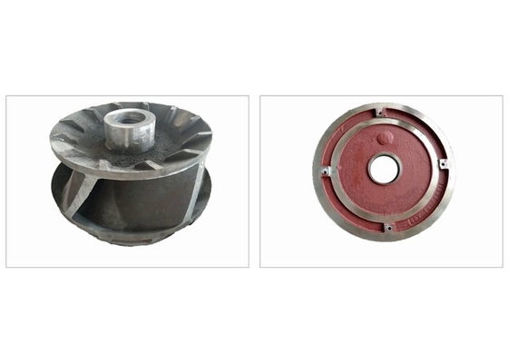 Lunga vita abrasiva dell'alta ventola semiaperta di Chrome della pompa di estrazione mineraria del ferro anti