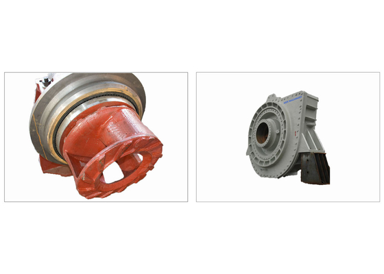 la pompa di sabbia di 380V 400V parte l'anti abrasivo 2&quot; - 20&quot; ventola dello sbocco