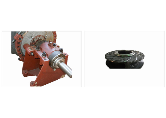la pompa di sabbia di 380V 400V parte l'anti abrasivo 2&quot; - 20&quot; ventola dello sbocco