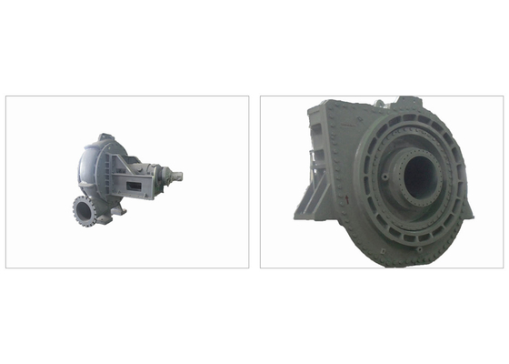 Pompa a 8 pollici centrifuga della chiatta dell'alta di Chrome di ferro della sabbia pompa della chiatta